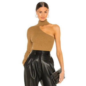 Ronny Kobo Arnia Knit Top Bronze Size XS NWT